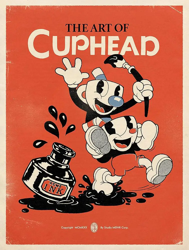 Cuphead 4 x LP Soundtrack Cover