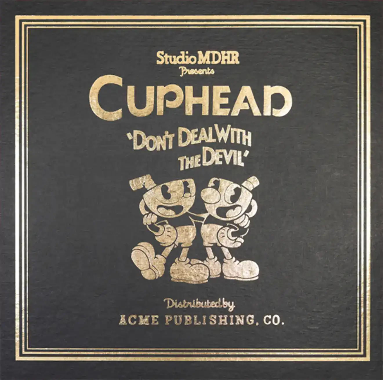 Cuphead 4 x LP Soundtrack Cover